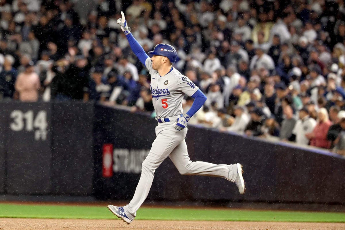 Dodgers’ Freddie Freeman becomes first player in MLB history with a HR in 6 straight World Series games