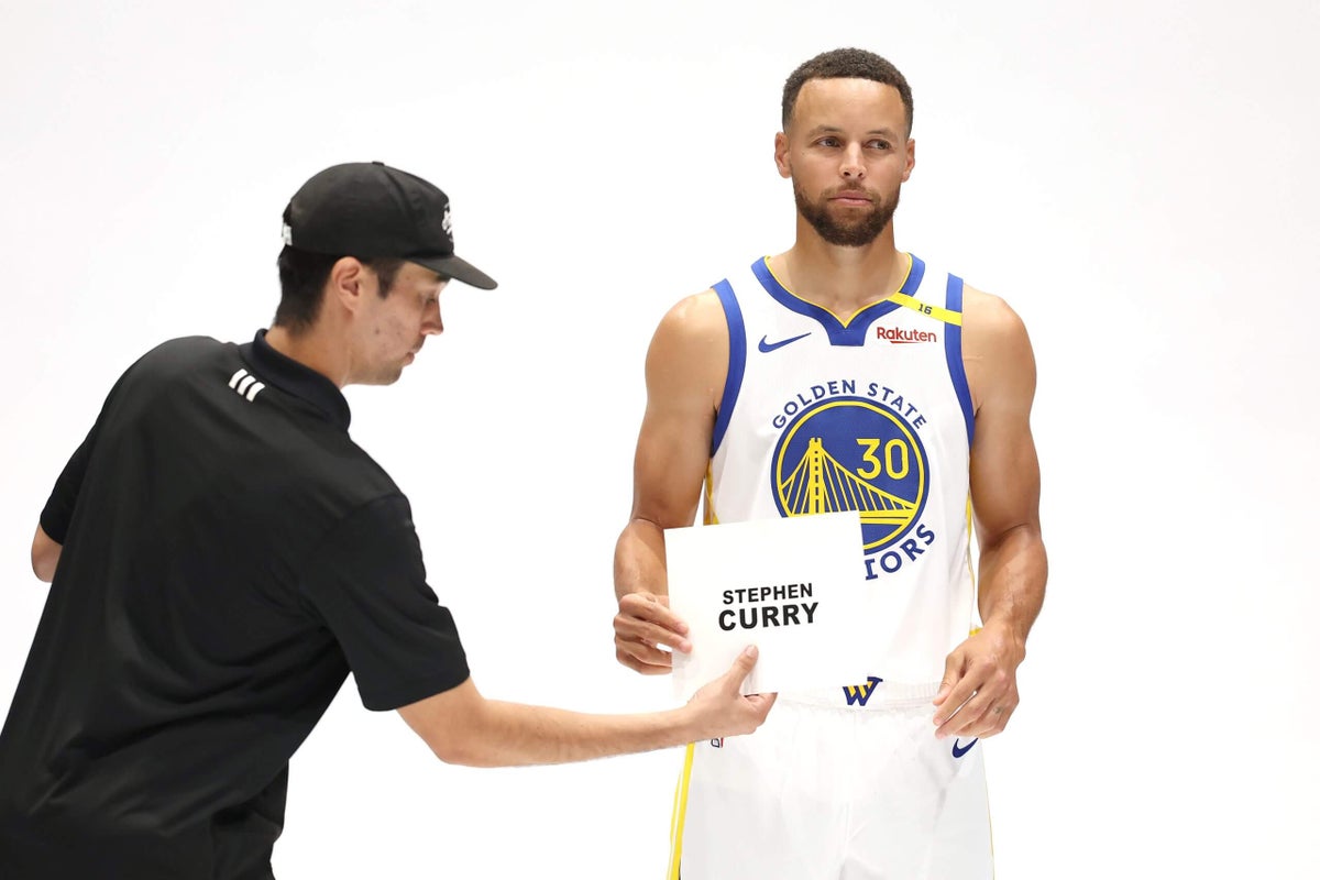 Stephen Curry and Warriors media day: Behind the scenes of the superstar’s ‘marathon’