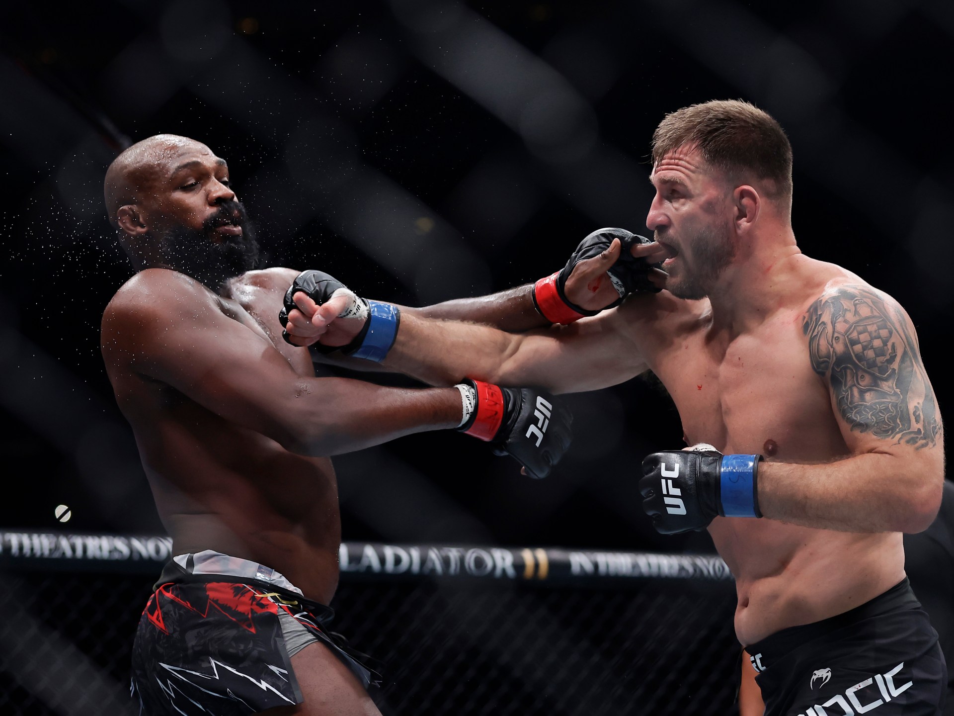 UFC 309: Jon Jones sends Stipe Miocic into retirement in front of Trump | In Pictures News