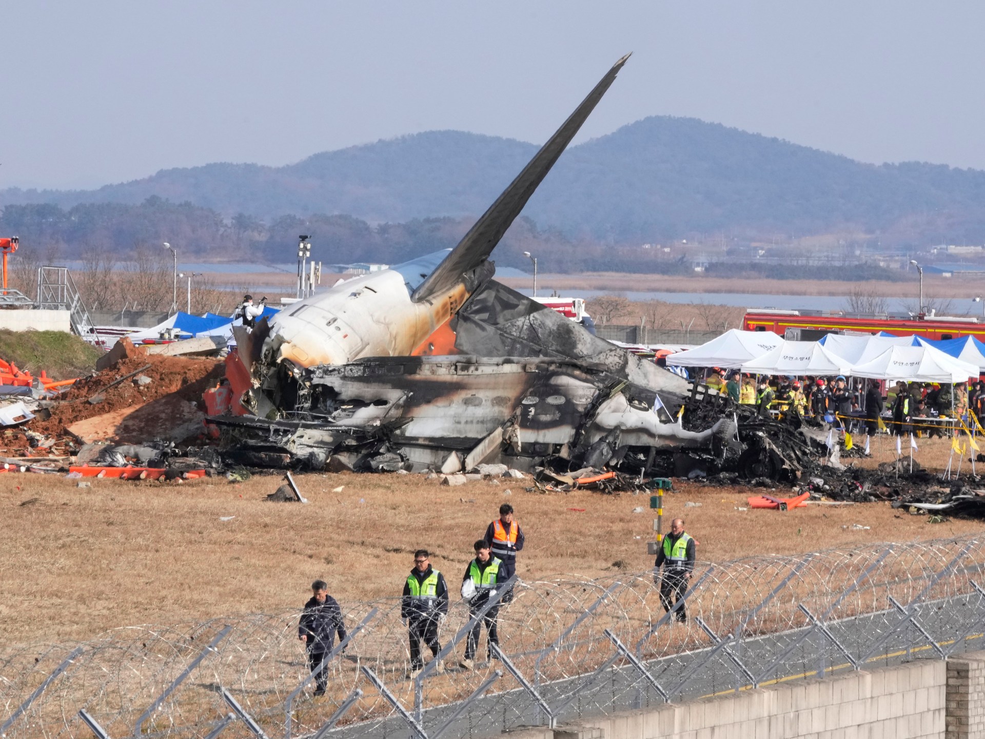 Passenger plane crashes at South Korean airport, killing 179 | Gallery News