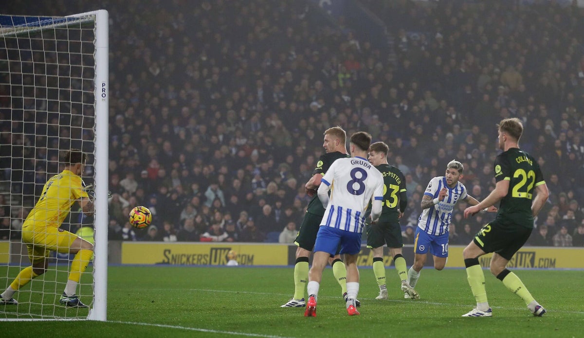 Brighton have stopped creating clear-cut chances and it’s starting to hurt them