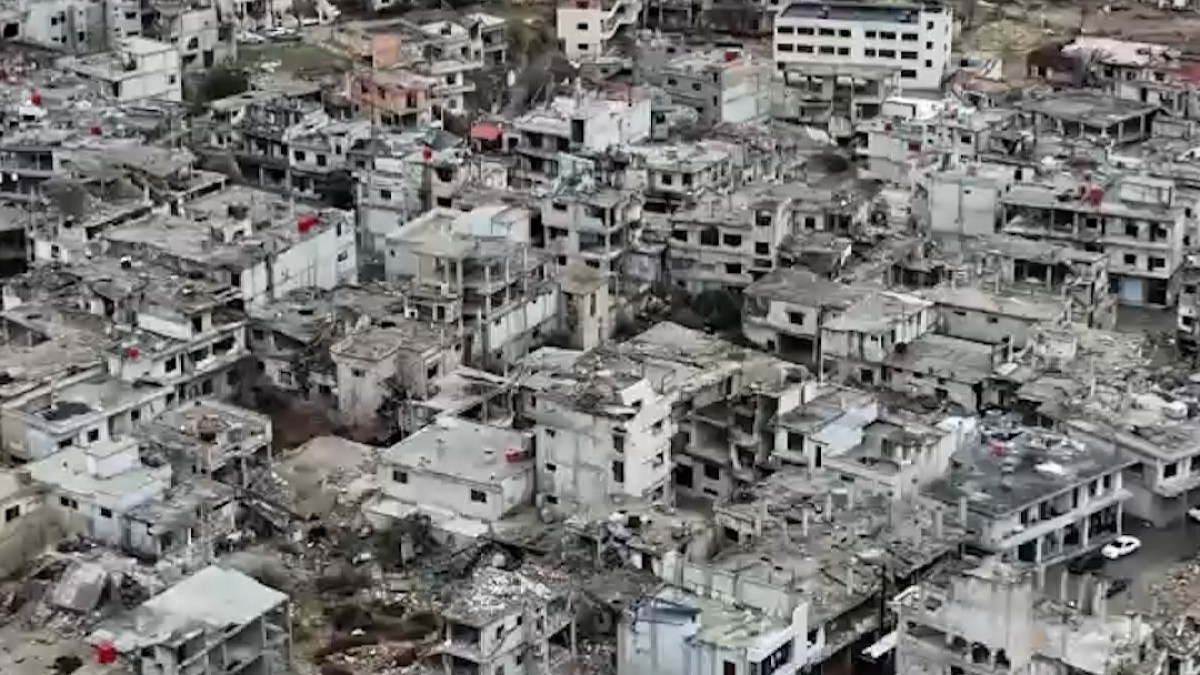 Drone footage shows destruction of Zabadani from Syria’s war | Syria's War