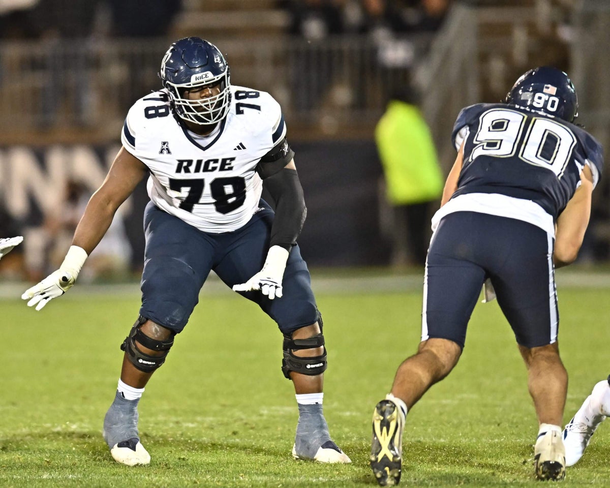 Ohio State adds one of transfer portal’s top OTs in Rice’s Ethan Onianwa