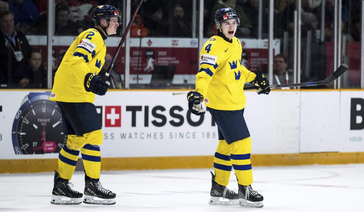 Swedish captain Axel Sandin-Pellikka, USA’s top line shine on Boxing Day at World Juniors