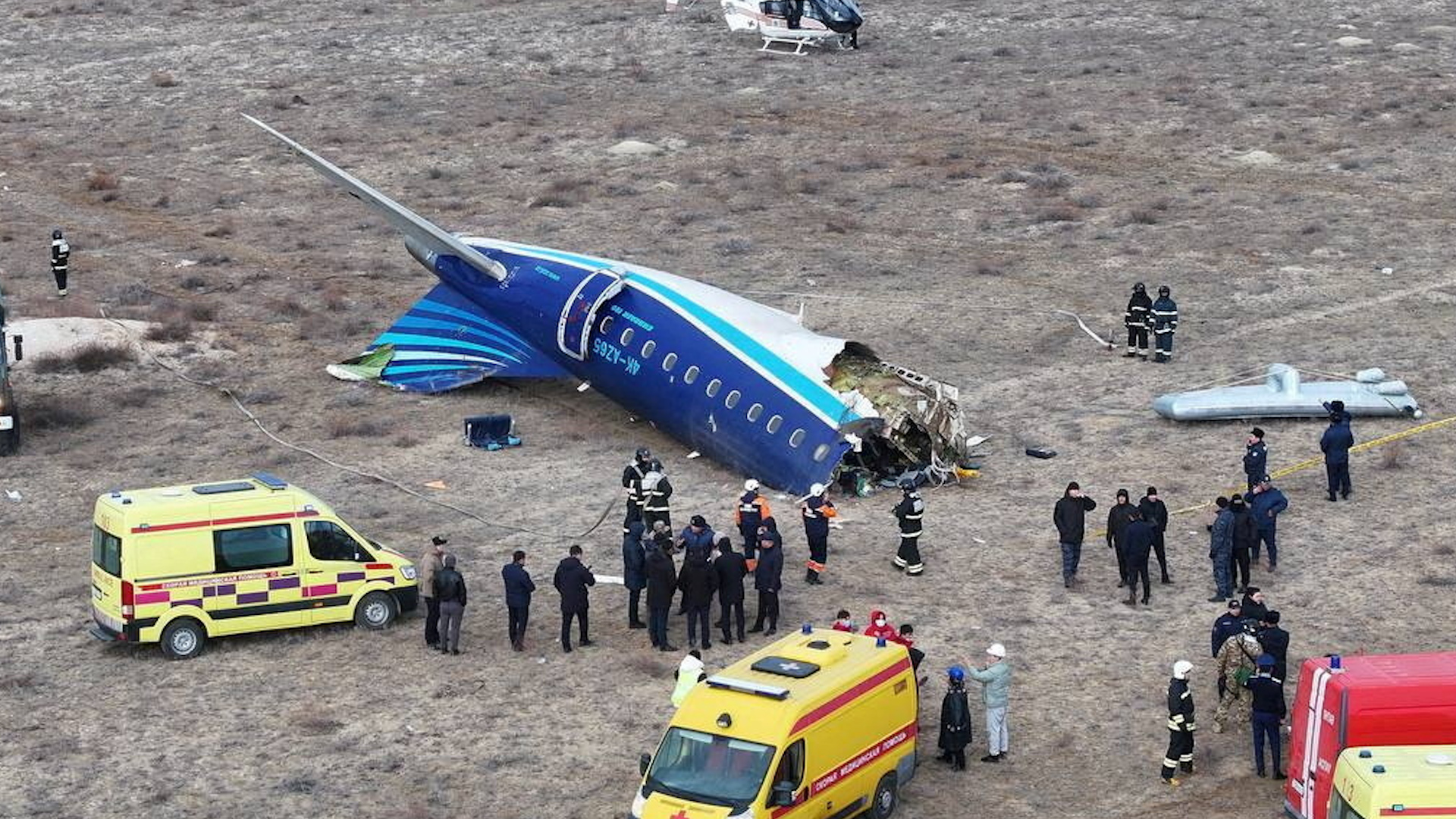 Video: Passenger plane crashes in Kazakhstan during emergency landing | Aviation