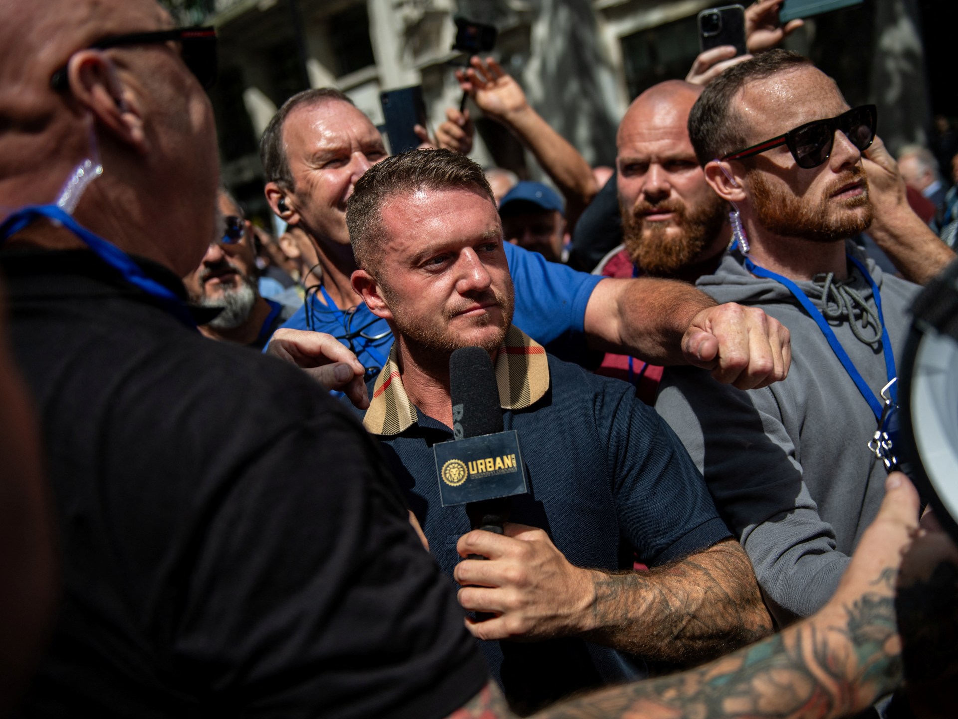 Who is Tommy Robinson and why is Elon Musk throwing his weight behind him? | The Far Right News