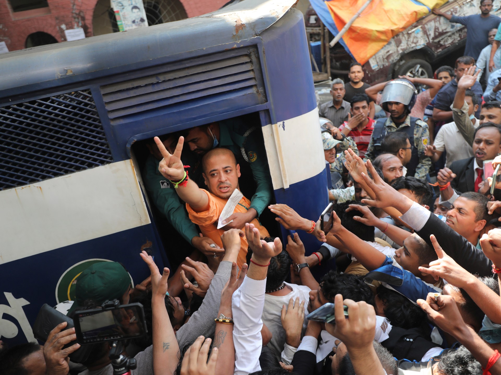 Bangladesh court again rejects bail for Hindu leader charged with sedition | Courts News