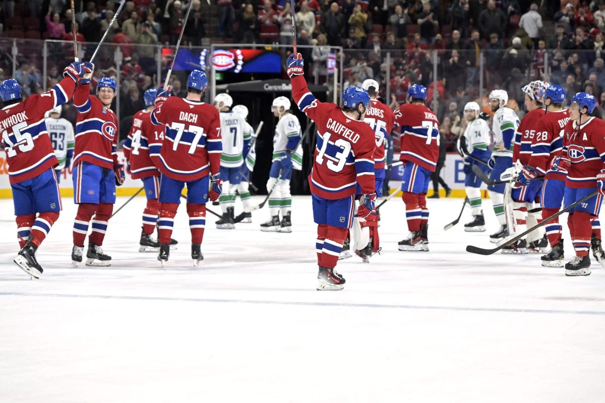 Canadiens’ win over Canucks dripping with symbolism of their journey to relevance