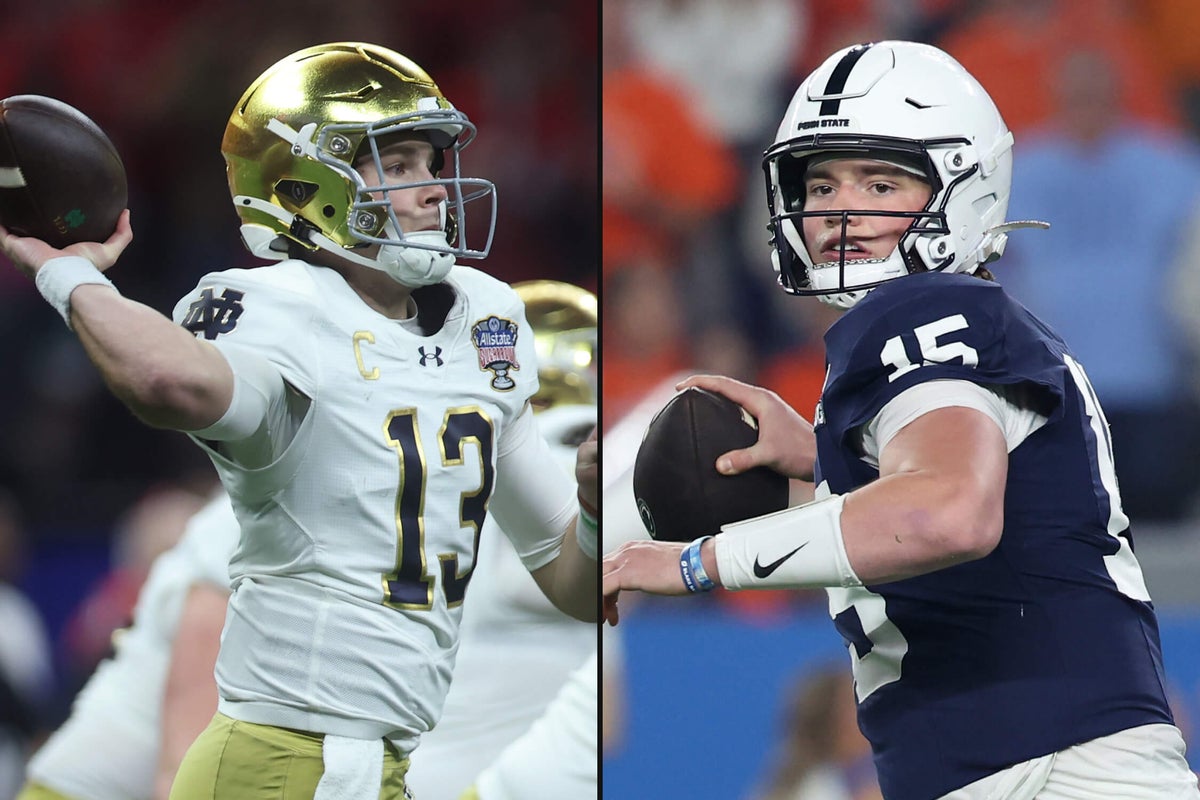 College Football Playoff semifinals first look: Notre Dame or Penn State? Ohio State or Texas?