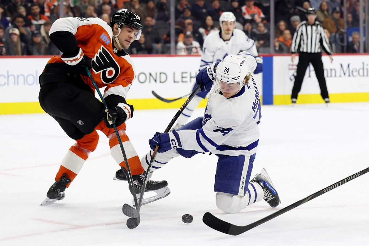 Flyers special teams come up small in another loss to Maple Leafs