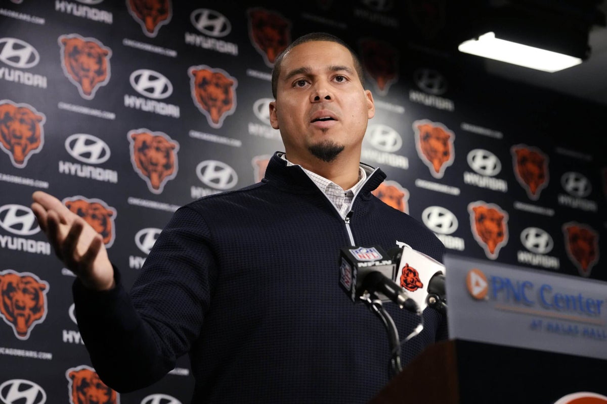 How Bears GM Ryan Poles can pitch Caleb Williams, roster to coaching candidates