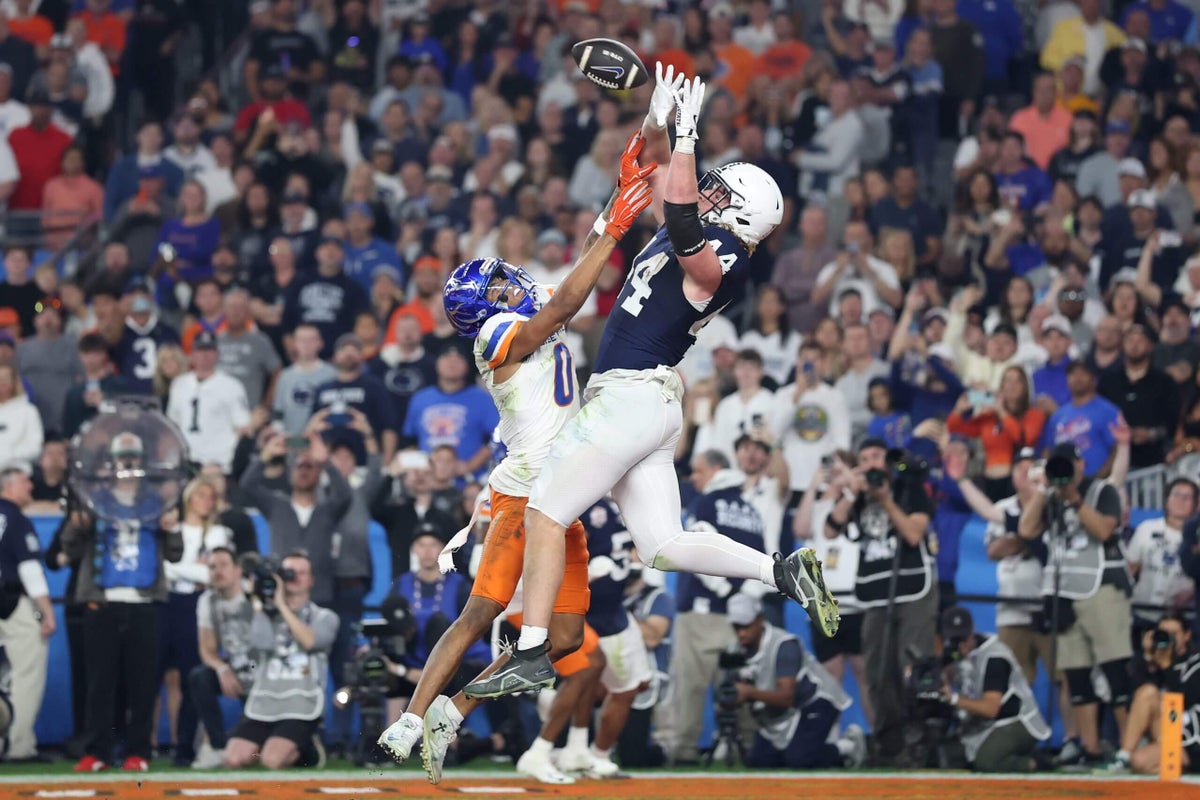 Penn State shuts down Boise State Playoff dreams, Ashton Jeanty record chase in Fiesta Bowl