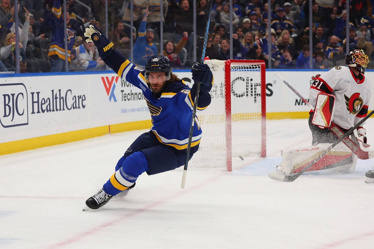 What’s the story behind Blues’ recent success? Less defense brings more offense